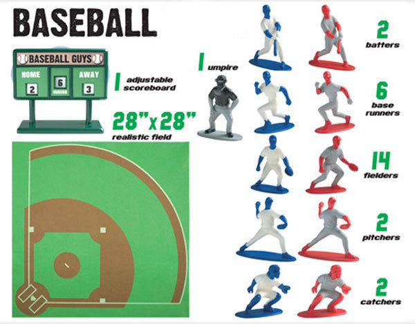 Tiny Teams Baseball Playset