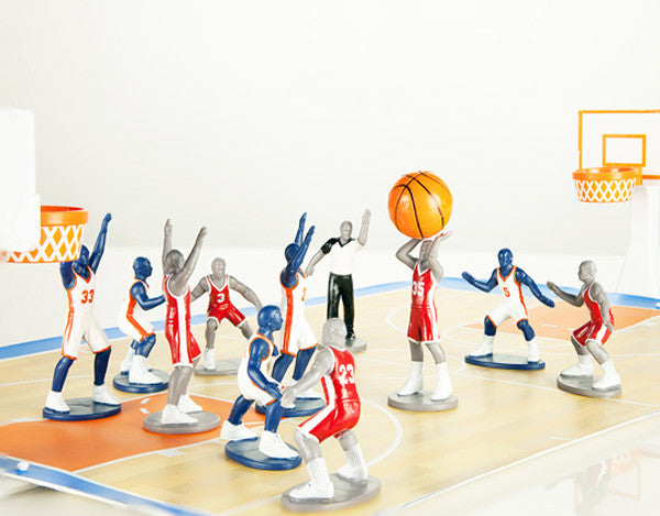 Tiny Teams Basketball Playset