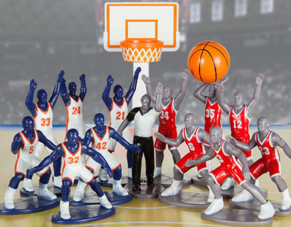 Tiny Teams Basketball Playset