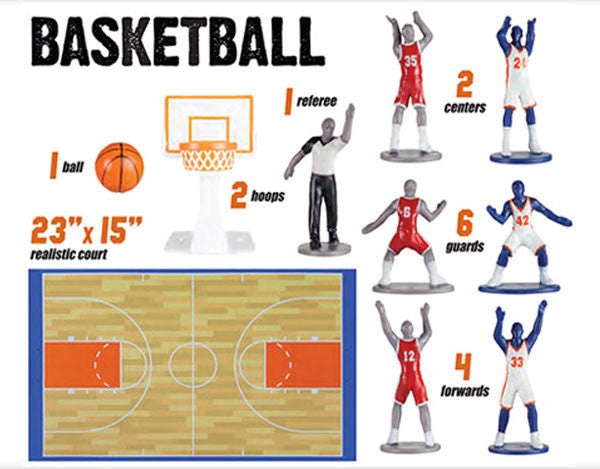 Tiny Teams Basketball Playset