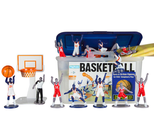 Tiny Teams Basketball Playset